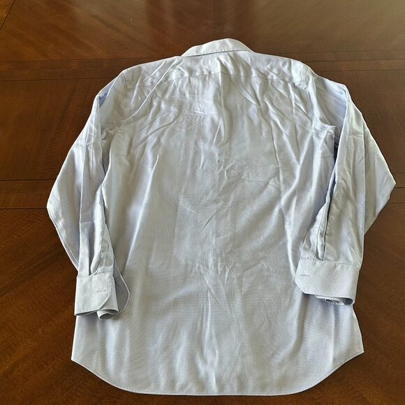 Banana Republic Slim Fit Blue Button Down Shirt Men’s Large 100% Cotton - Picture 3 of 3